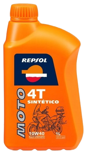 Моторное масло Repsol Moto Sintetico 4T 10W40, 1л